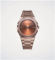 Montre D1 Milano Chocolate in Acier D1-UTBJ10